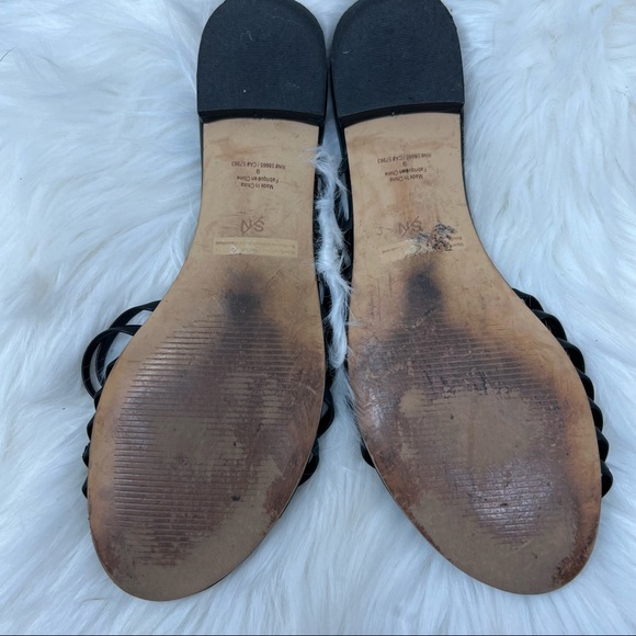 Something Navy Strappy Sandals 9 - Picture 4 of 7